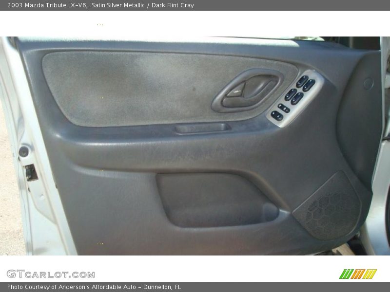 Satin Silver Metallic / Dark Flint Gray 2003 Mazda Tribute LX-V6