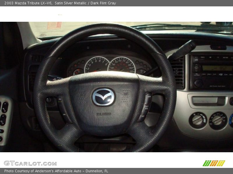 Satin Silver Metallic / Dark Flint Gray 2003 Mazda Tribute LX-V6