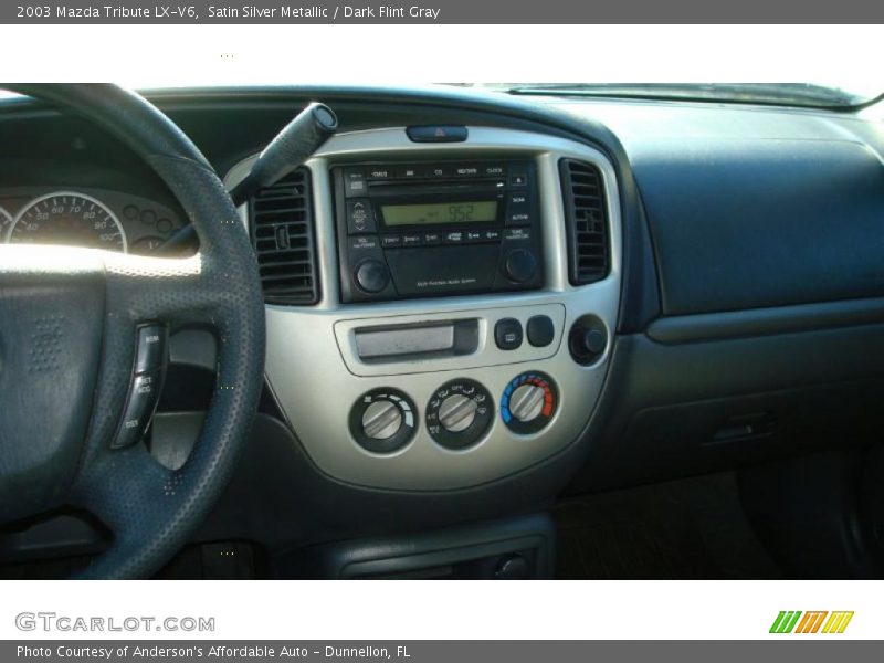 Satin Silver Metallic / Dark Flint Gray 2003 Mazda Tribute LX-V6