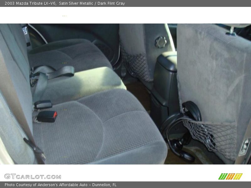 Satin Silver Metallic / Dark Flint Gray 2003 Mazda Tribute LX-V6