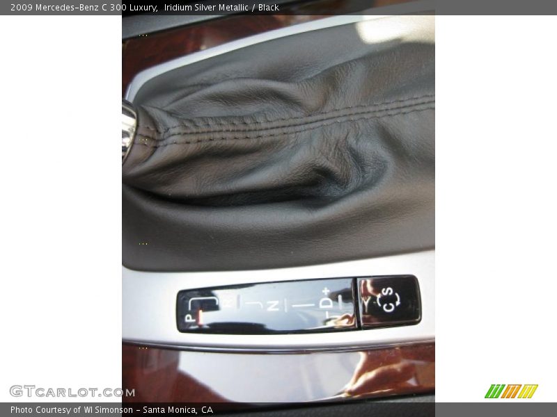 Iridium Silver Metallic / Black 2009 Mercedes-Benz C 300 Luxury