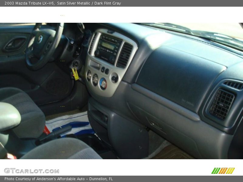 Satin Silver Metallic / Dark Flint Gray 2003 Mazda Tribute LX-V6