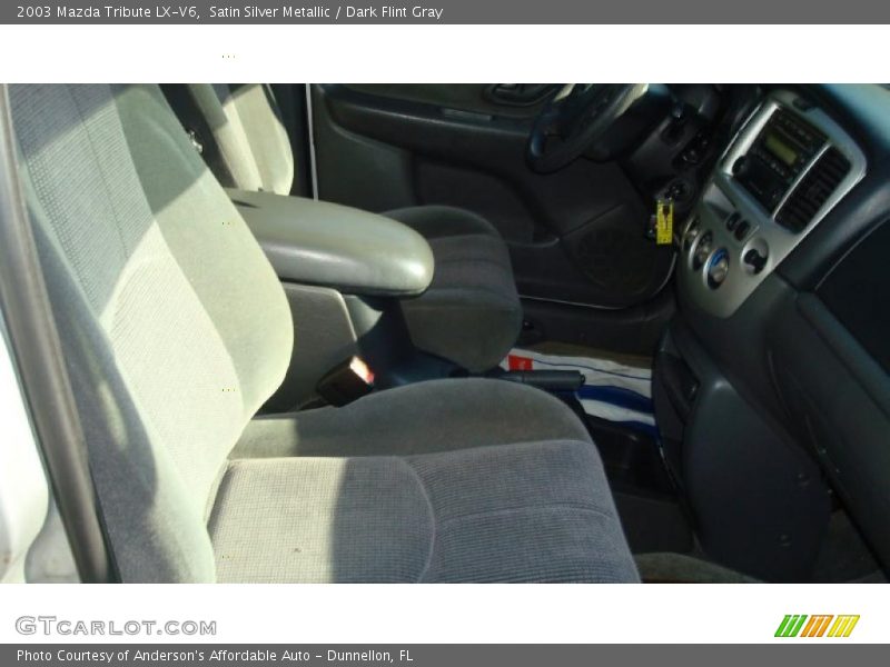 Satin Silver Metallic / Dark Flint Gray 2003 Mazda Tribute LX-V6