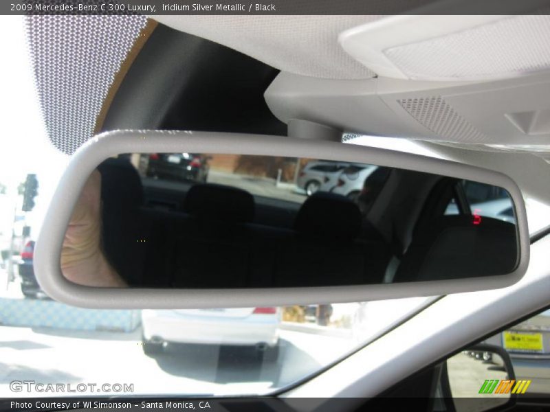 Iridium Silver Metallic / Black 2009 Mercedes-Benz C 300 Luxury