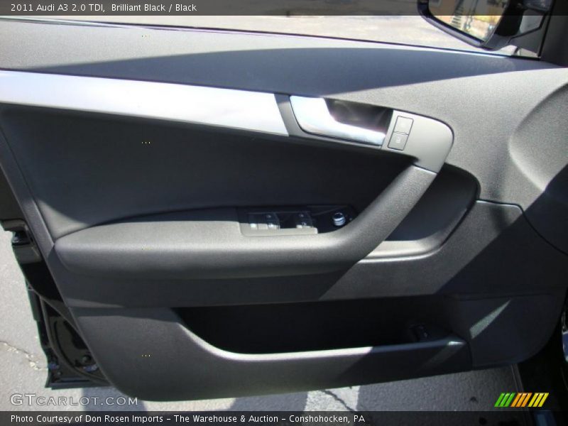 Brilliant Black / Black 2011 Audi A3 2.0 TDI