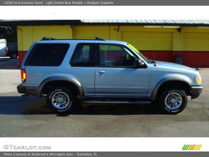 Light Denim Blue Metallic / Medium Graphite 1998 Ford Explorer Sport