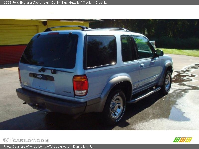 Light Denim Blue Metallic / Medium Graphite 1998 Ford Explorer Sport