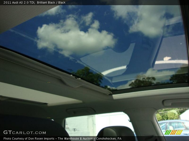 Brilliant Black / Black 2011 Audi A3 2.0 TDI