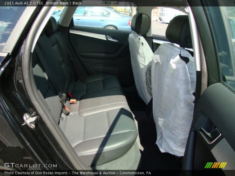 Brilliant Black / Black 2011 Audi A3 2.0 TDI