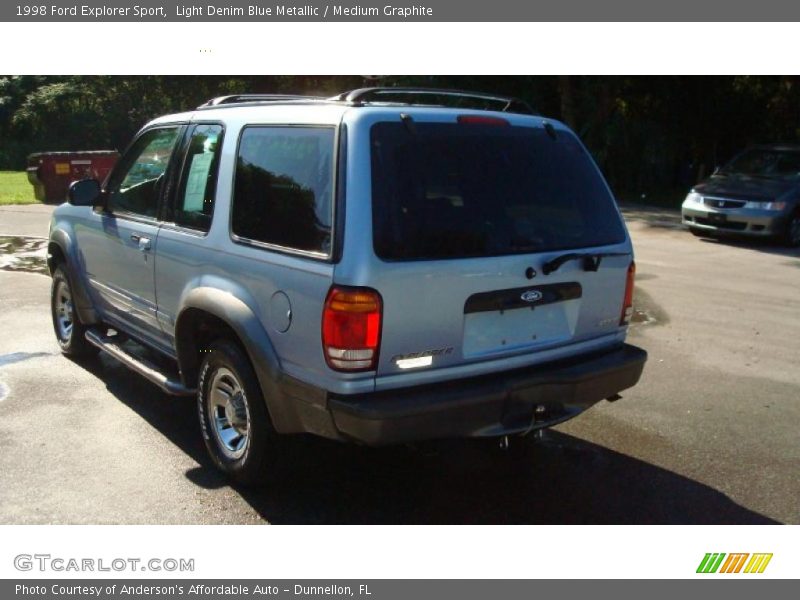 Light Denim Blue Metallic / Medium Graphite 1998 Ford Explorer Sport