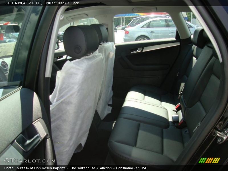 Brilliant Black / Black 2011 Audi A3 2.0 TDI