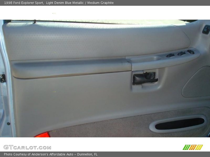 Light Denim Blue Metallic / Medium Graphite 1998 Ford Explorer Sport