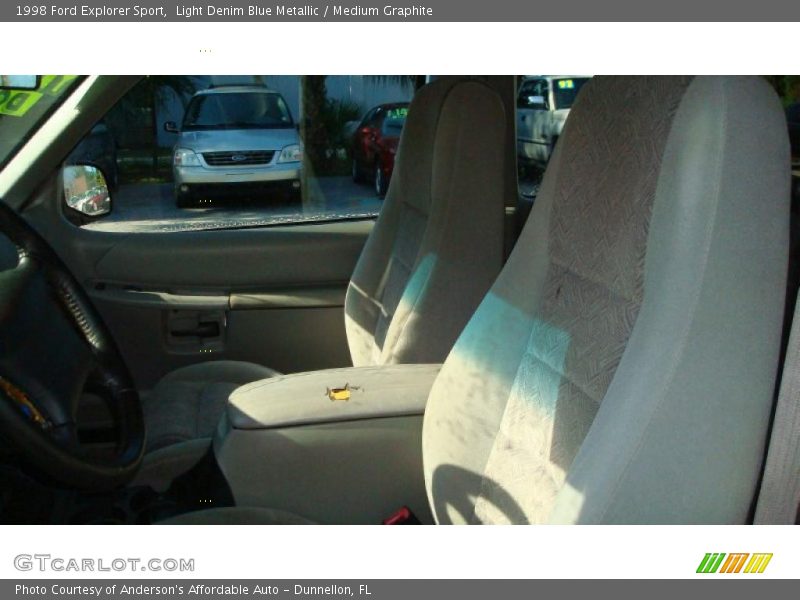 Light Denim Blue Metallic / Medium Graphite 1998 Ford Explorer Sport