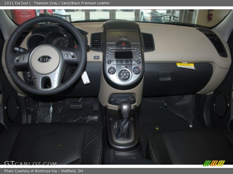 Titanium Gray / Sand/Black Premium Leather 2011 Kia Soul !