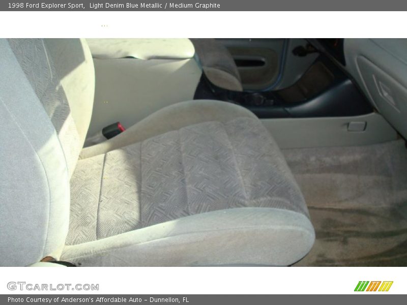 Light Denim Blue Metallic / Medium Graphite 1998 Ford Explorer Sport