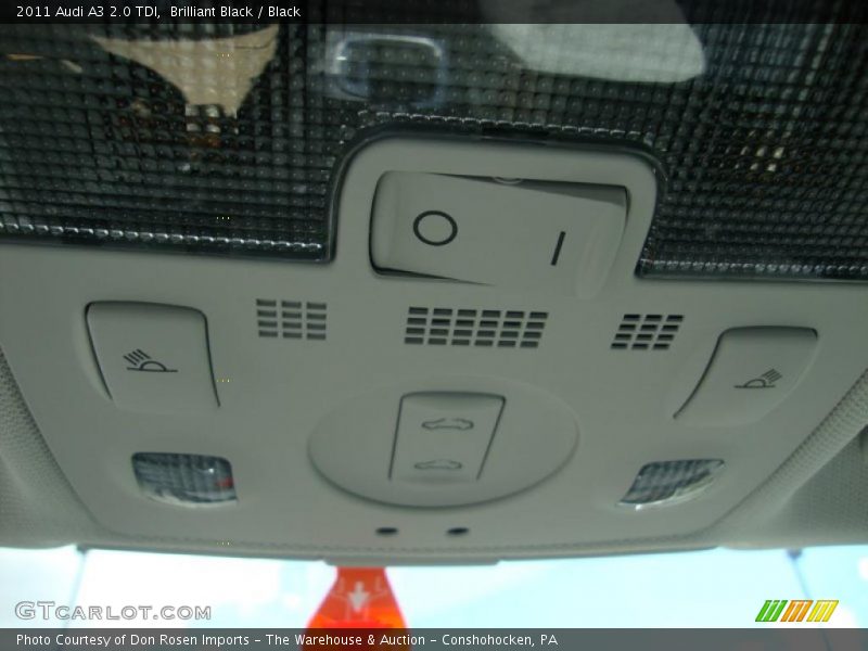 Brilliant Black / Black 2011 Audi A3 2.0 TDI