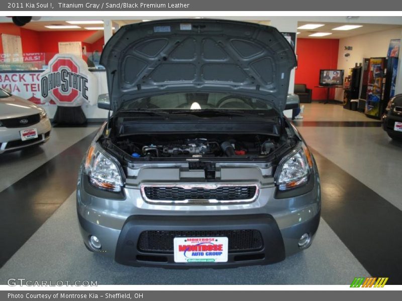 Titanium Gray / Sand/Black Premium Leather 2011 Kia Soul !