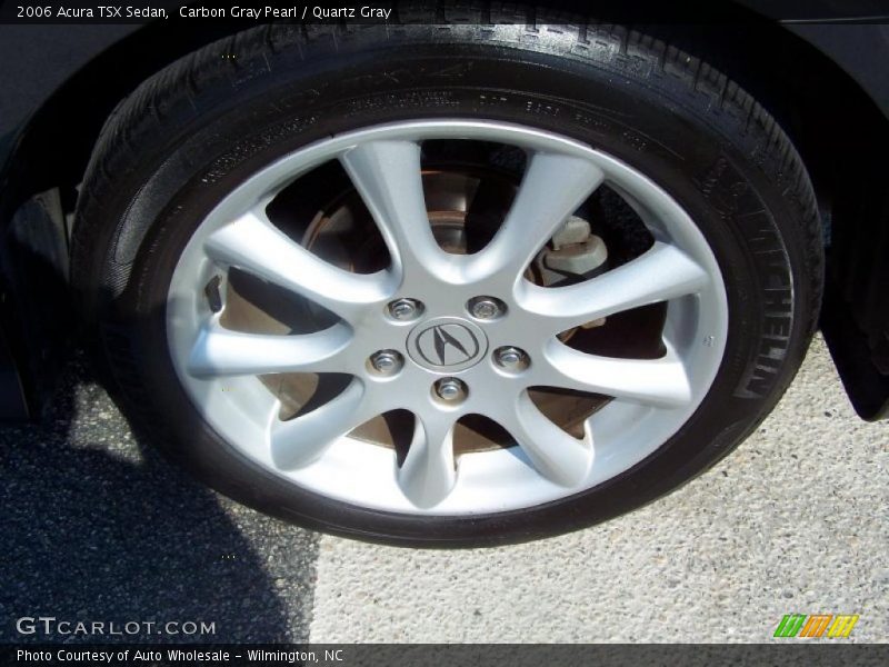 Carbon Gray Pearl / Quartz Gray 2006 Acura TSX Sedan