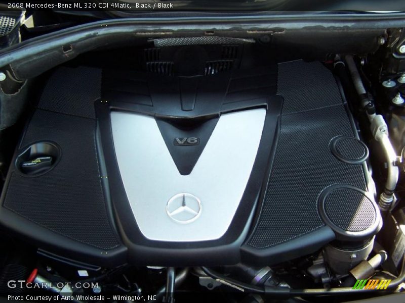 Black / Black 2008 Mercedes-Benz ML 320 CDI 4Matic