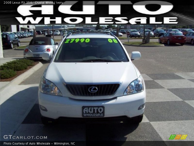 Crystal White / Ivory 2008 Lexus RX 350