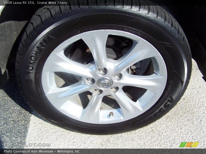 Crystal White / Ivory 2008 Lexus RX 350