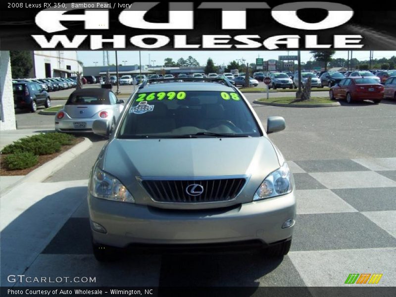 Bamboo Pearl / Ivory 2008 Lexus RX 350