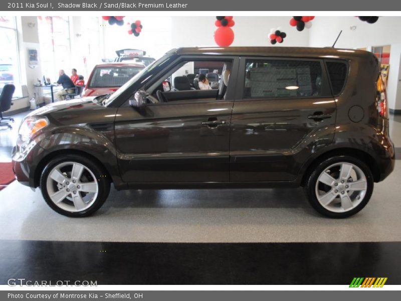 Shadow Black / Sand/Black Premium Leather 2011 Kia Soul !