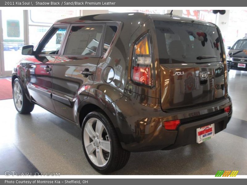 Shadow Black / Sand/Black Premium Leather 2011 Kia Soul !