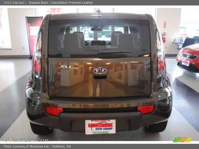Shadow Black / Sand/Black Premium Leather 2011 Kia Soul !