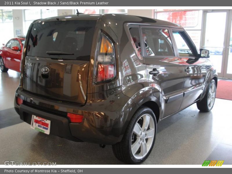 Shadow Black / Sand/Black Premium Leather 2011 Kia Soul !