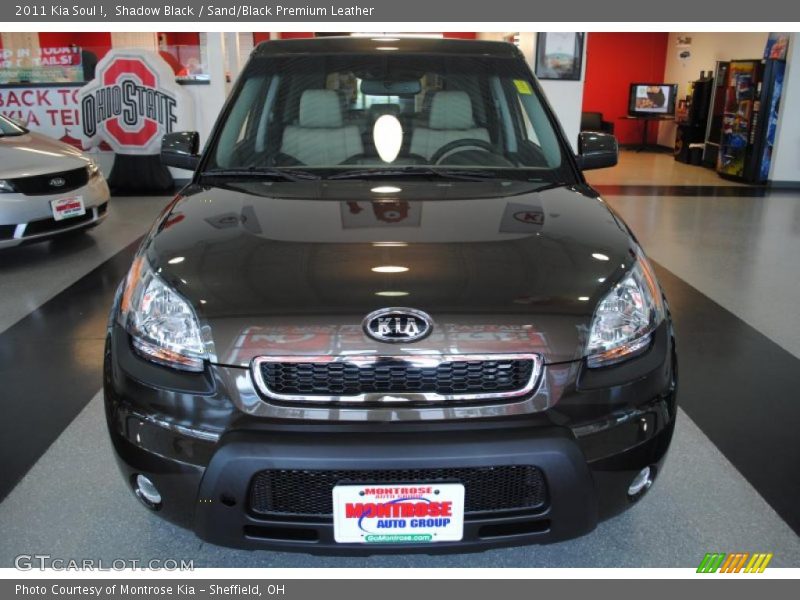 Shadow Black / Sand/Black Premium Leather 2011 Kia Soul !