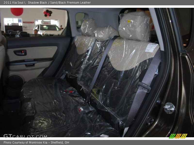 Shadow Black / Sand/Black Premium Leather 2011 Kia Soul !