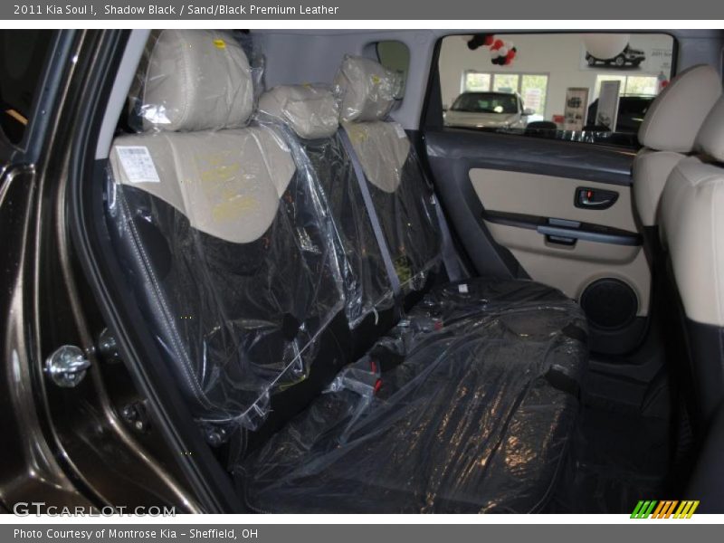 Shadow Black / Sand/Black Premium Leather 2011 Kia Soul !