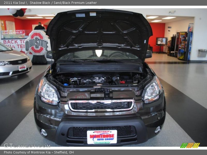 Shadow Black / Sand/Black Premium Leather 2011 Kia Soul !
