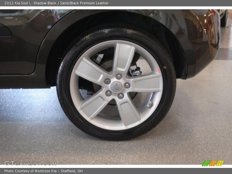 Shadow Black / Sand/Black Premium Leather 2011 Kia Soul !