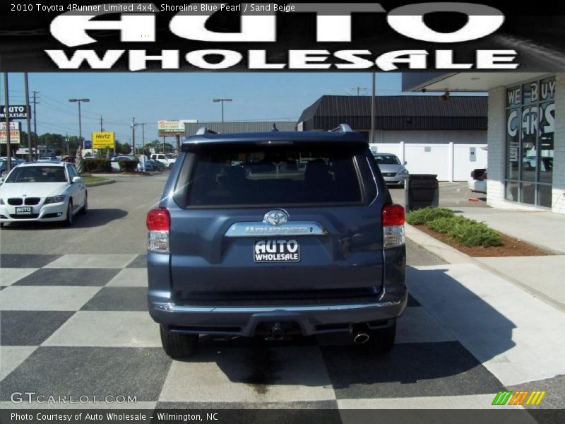 Shoreline Blue Pearl / Sand Beige 2010 Toyota 4Runner Limited 4x4