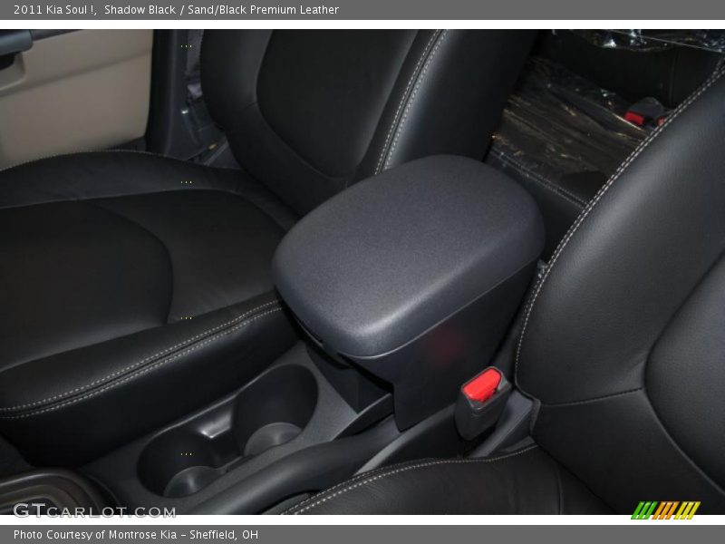 Shadow Black / Sand/Black Premium Leather 2011 Kia Soul !