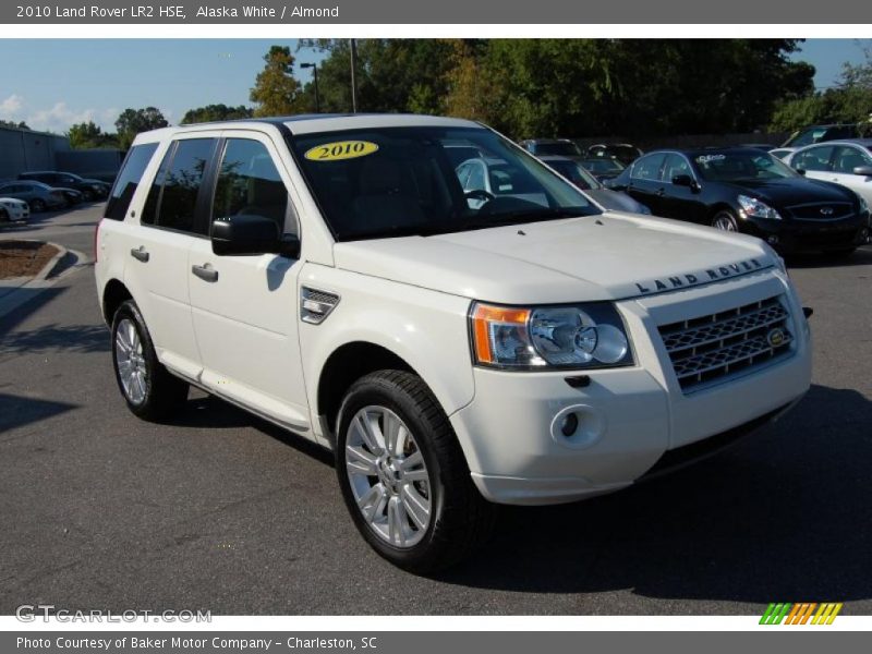 Alaska White / Almond 2010 Land Rover LR2 HSE
