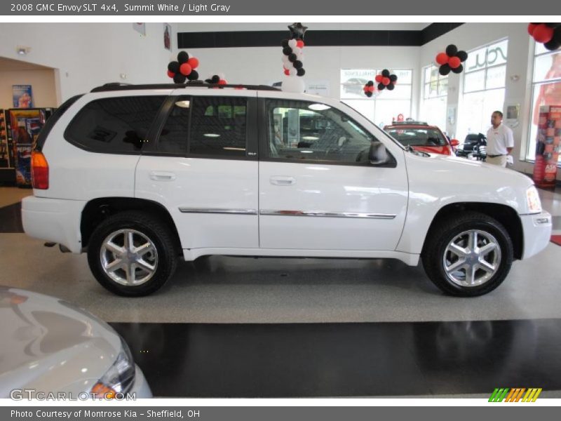 Summit White / Light Gray 2008 GMC Envoy SLT 4x4