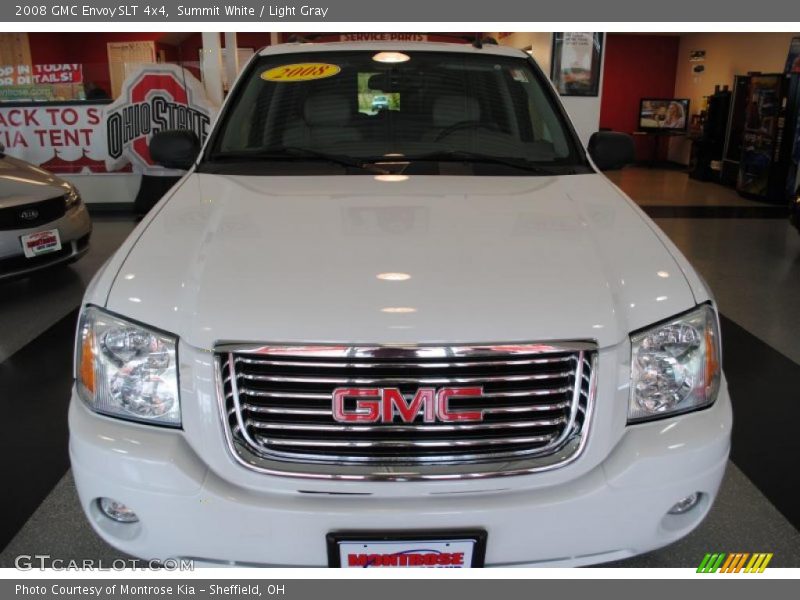 Summit White / Light Gray 2008 GMC Envoy SLT 4x4