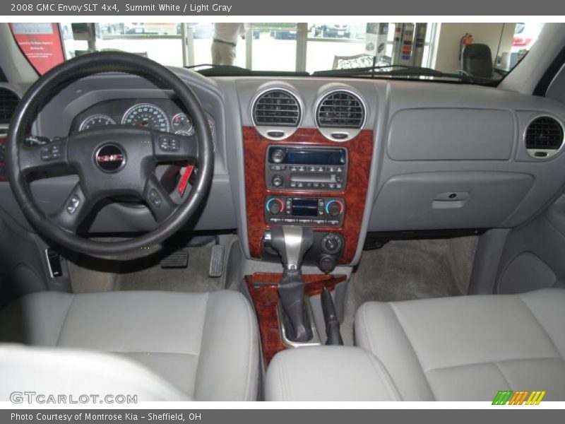 Summit White / Light Gray 2008 GMC Envoy SLT 4x4