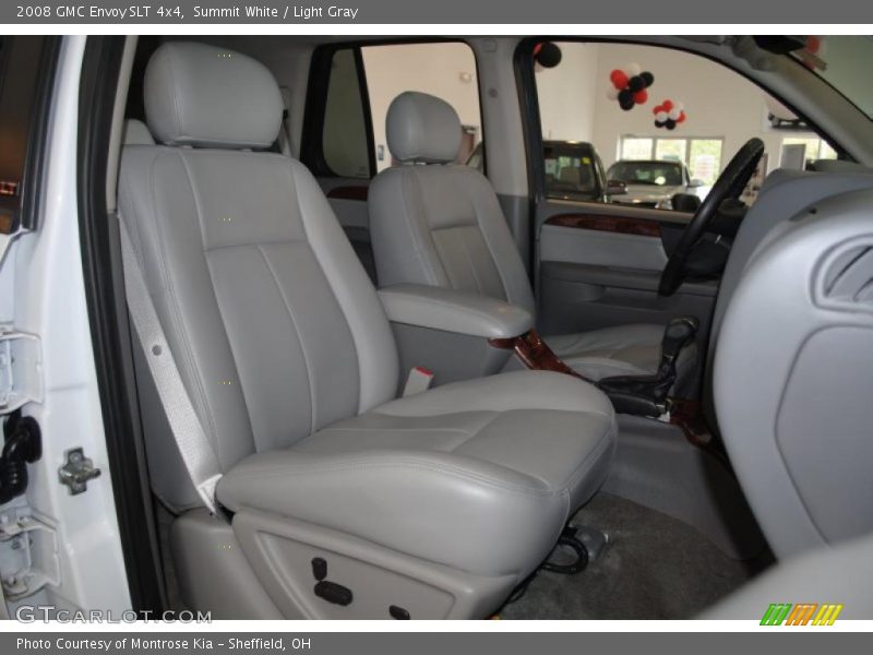 Summit White / Light Gray 2008 GMC Envoy SLT 4x4