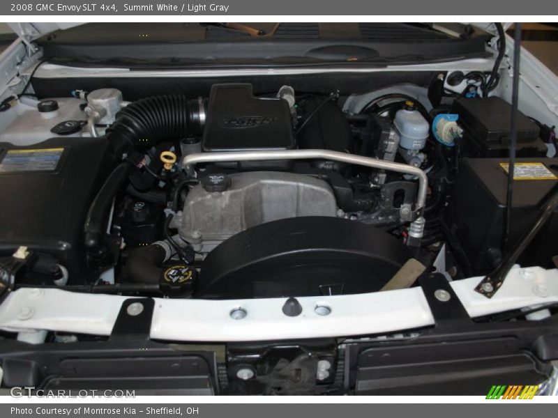 Summit White / Light Gray 2008 GMC Envoy SLT 4x4