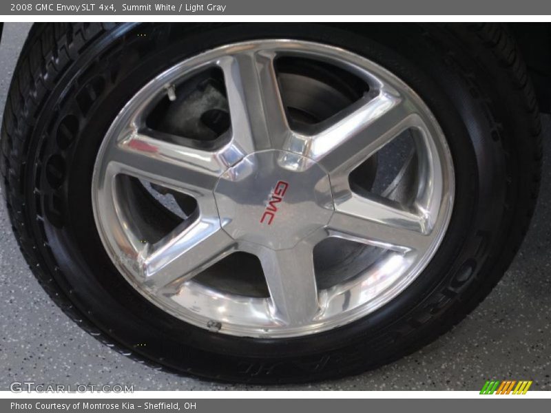 Summit White / Light Gray 2008 GMC Envoy SLT 4x4