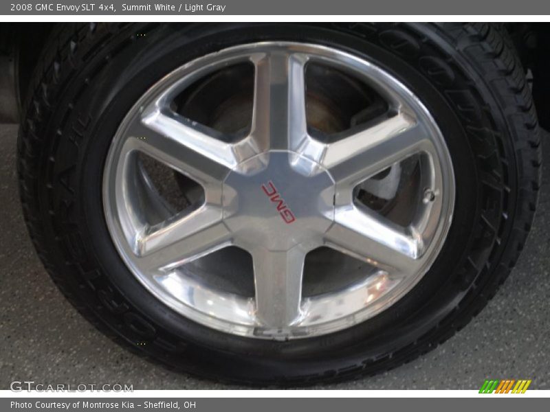 Summit White / Light Gray 2008 GMC Envoy SLT 4x4