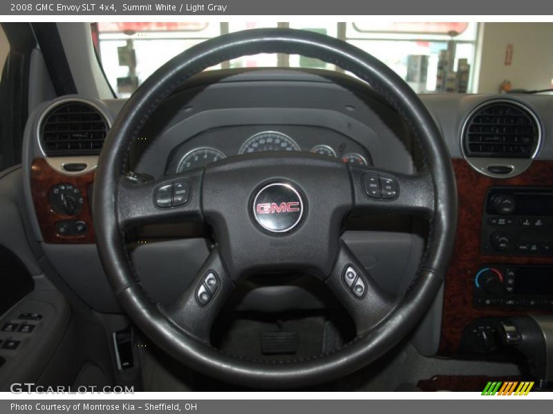 Summit White / Light Gray 2008 GMC Envoy SLT 4x4