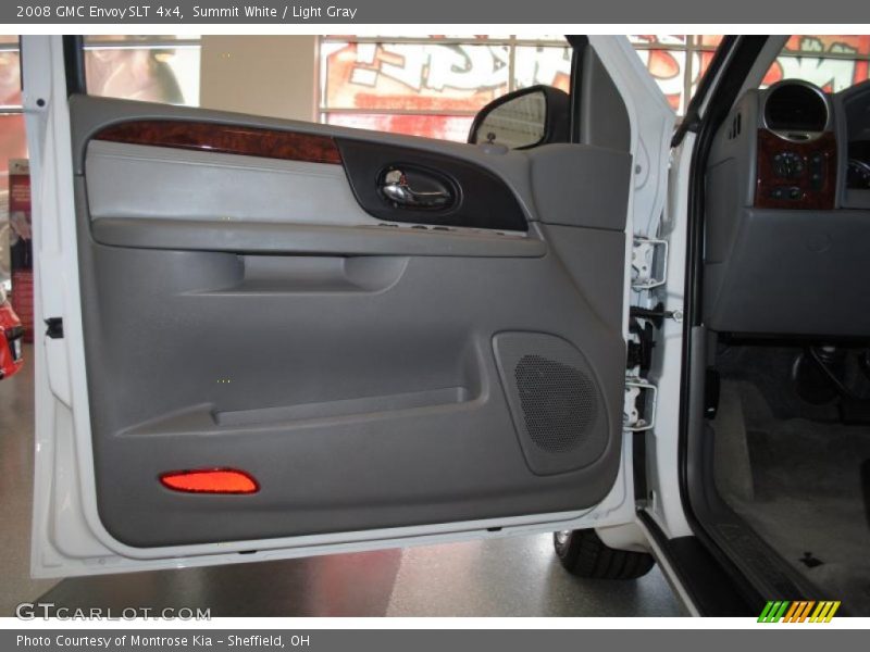 Summit White / Light Gray 2008 GMC Envoy SLT 4x4