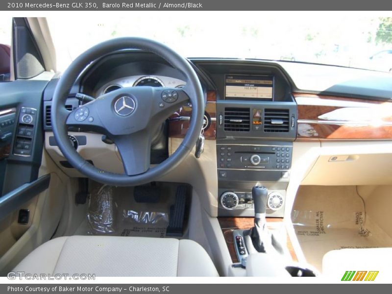 Barolo Red Metallic / Almond/Black 2010 Mercedes-Benz GLK 350