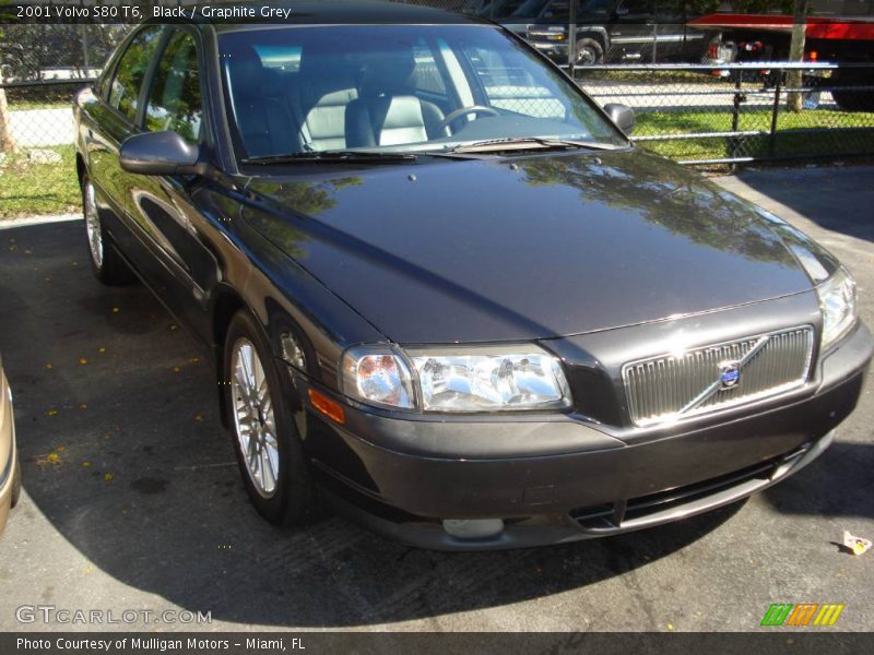 Black / Graphite Grey 2001 Volvo S80 T6