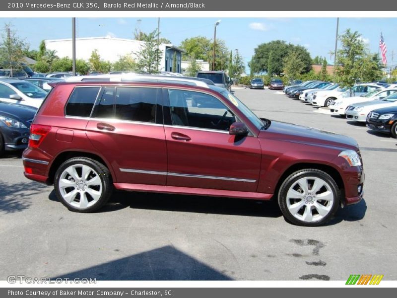 Barolo Red Metallic / Almond/Black 2010 Mercedes-Benz GLK 350